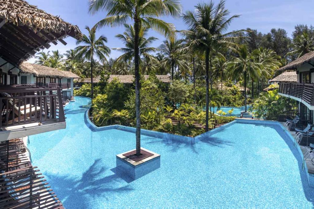 views of hotel and pool The Haven Khao Lak